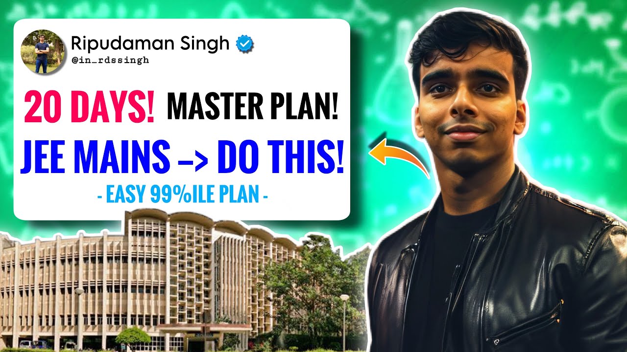 JEE Mains 2025 : Get 99 Percentile in JEE Mains 🥹 April Attempt ...