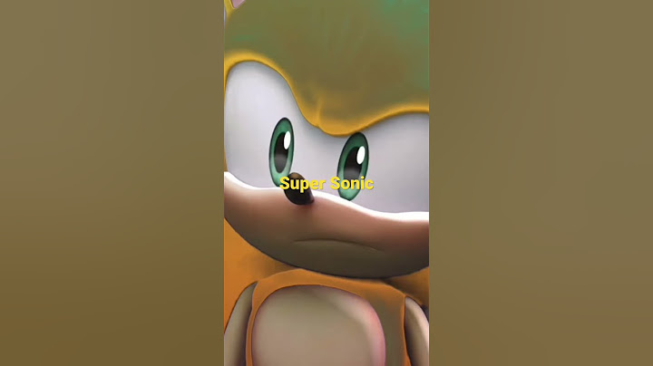 SONIC PRIME RUSTY ROSE VS SUPER SONIC