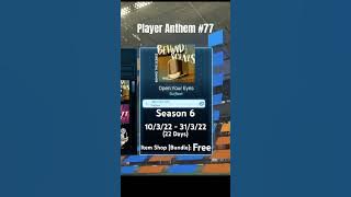 *Open Your Eyes*  Player Anthem Rocket League #playeranthem #rocketleaguemusic