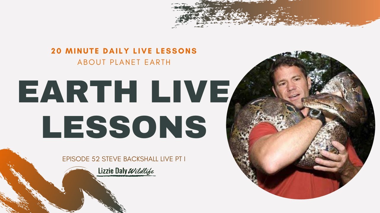 Earth LIVE Lesson with Steve Backshall : Preparing for expedition ...