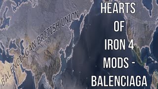 Hearts of Iron 4 Mods - Balenciaga (Fashion World Conquest HOI4 Mod)