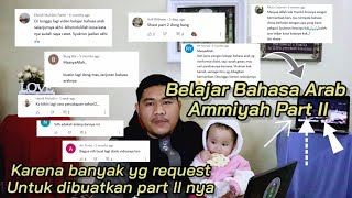 PERCAKAPAN BAHASA ARAB SEHARI-HARI DAN ARTINYA Cara mudah dan cepat belajar bahasa Arab part 2