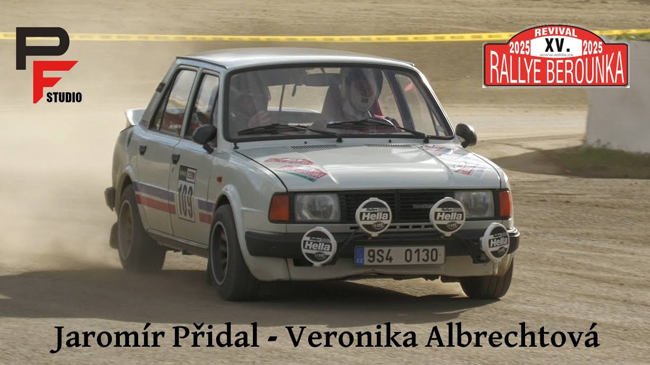 Jaromír Přidal - Veronika Albrechtová - Škoda 125L - XV. Rallye Berounka Revival 2025