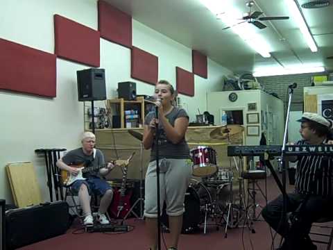 Courtney Kurtz singing Beautiful by Christina Agui...