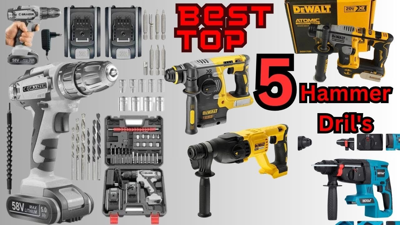 Best Top 5 Hammer Drill's Review YouTube