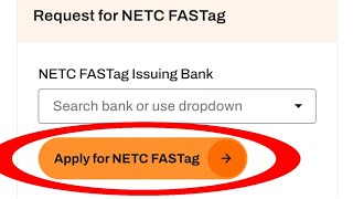 Apply for netc fastag | apply for netc fastag kya hai | apply for netc fastag ka matlab kya hota hai