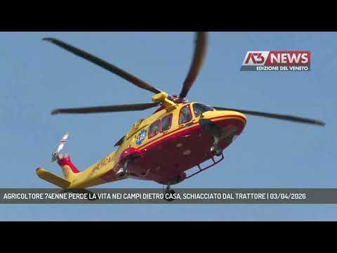 Video AGRICOLTORE 74ENNE PERDE LA VITA NEI CAMPI DIETRO CASA, SCHIACCIATO DAL TRATTORE | 03/04/2026