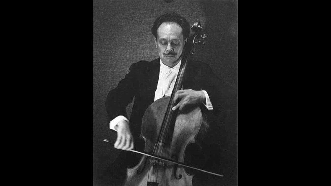 HORACE BRITT: cellist. Vitaphone disc June 1927.
