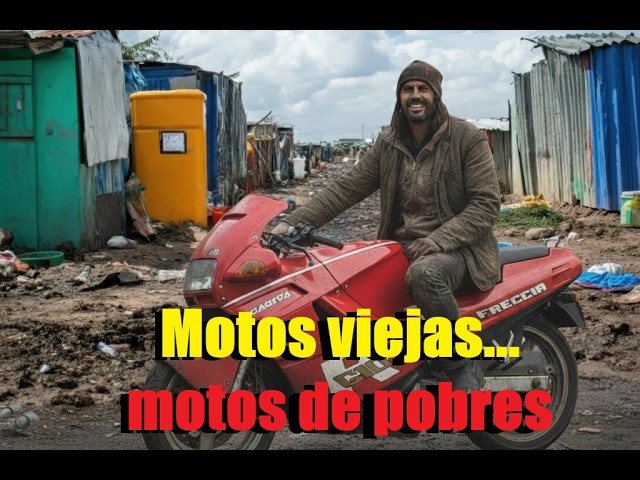 Las motos vieja son de pobres...