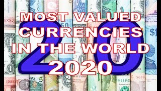 20 Most Valued Currencies In The World 2020