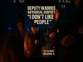 'I Don't Like People'   Traffic Stop Escalates to Deputy Injuries