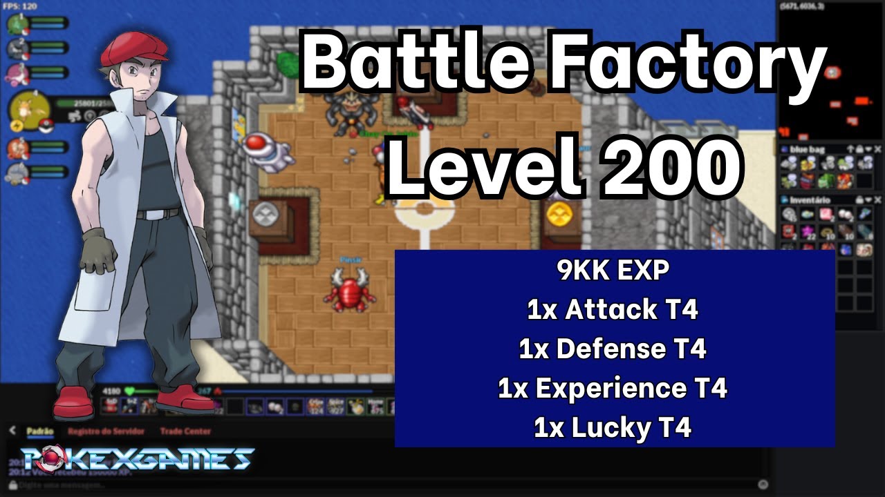 Battle Factory Quest (Level 200) - PXG - YouTube