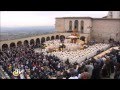 Prayer on the Tomb of St. Francis of Assisi and Holy Mass