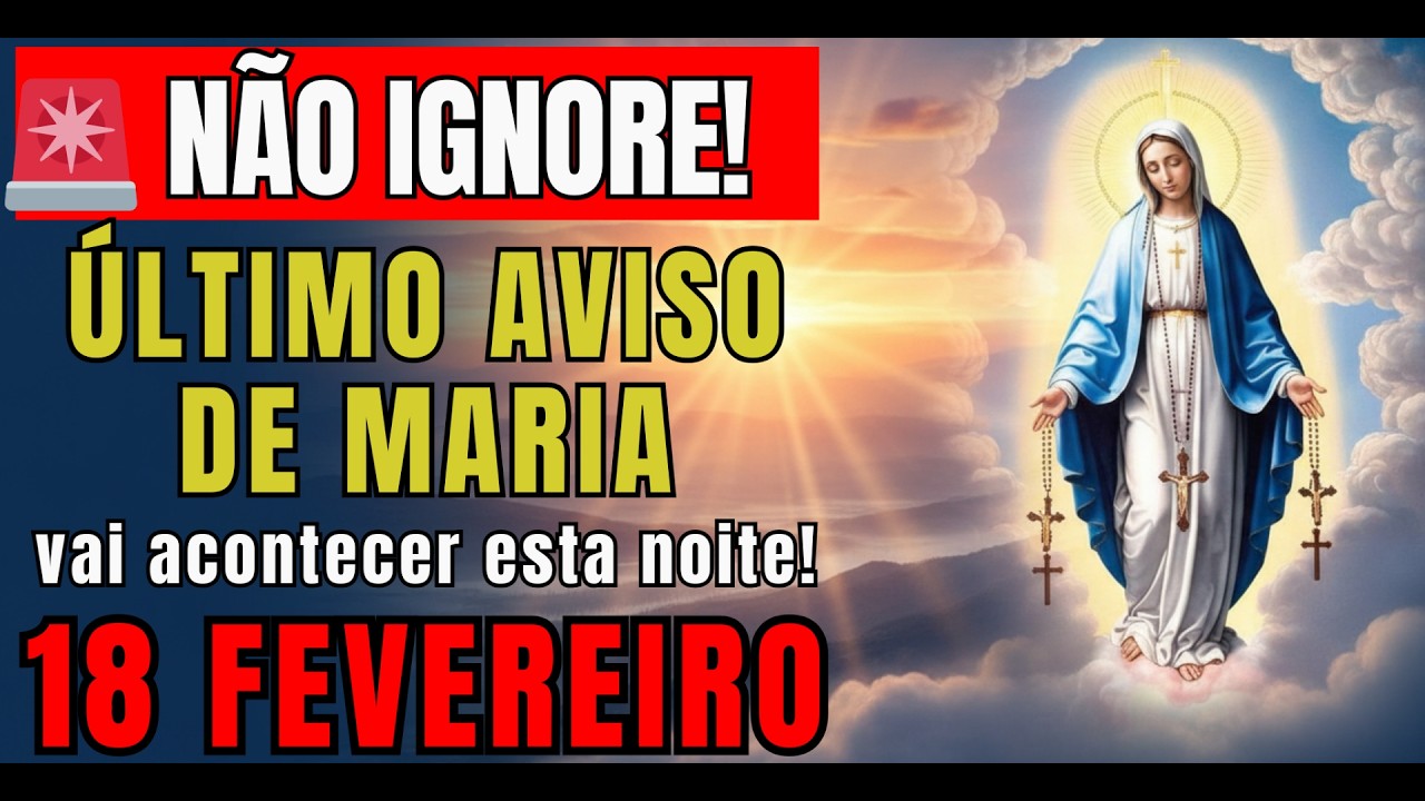 ⚠️ O CHAMADO URGENTE da MÃE: Maria tem 3 PALAVRAS para Você ABRIR AGORA (Janela de 24h) apenas veja!