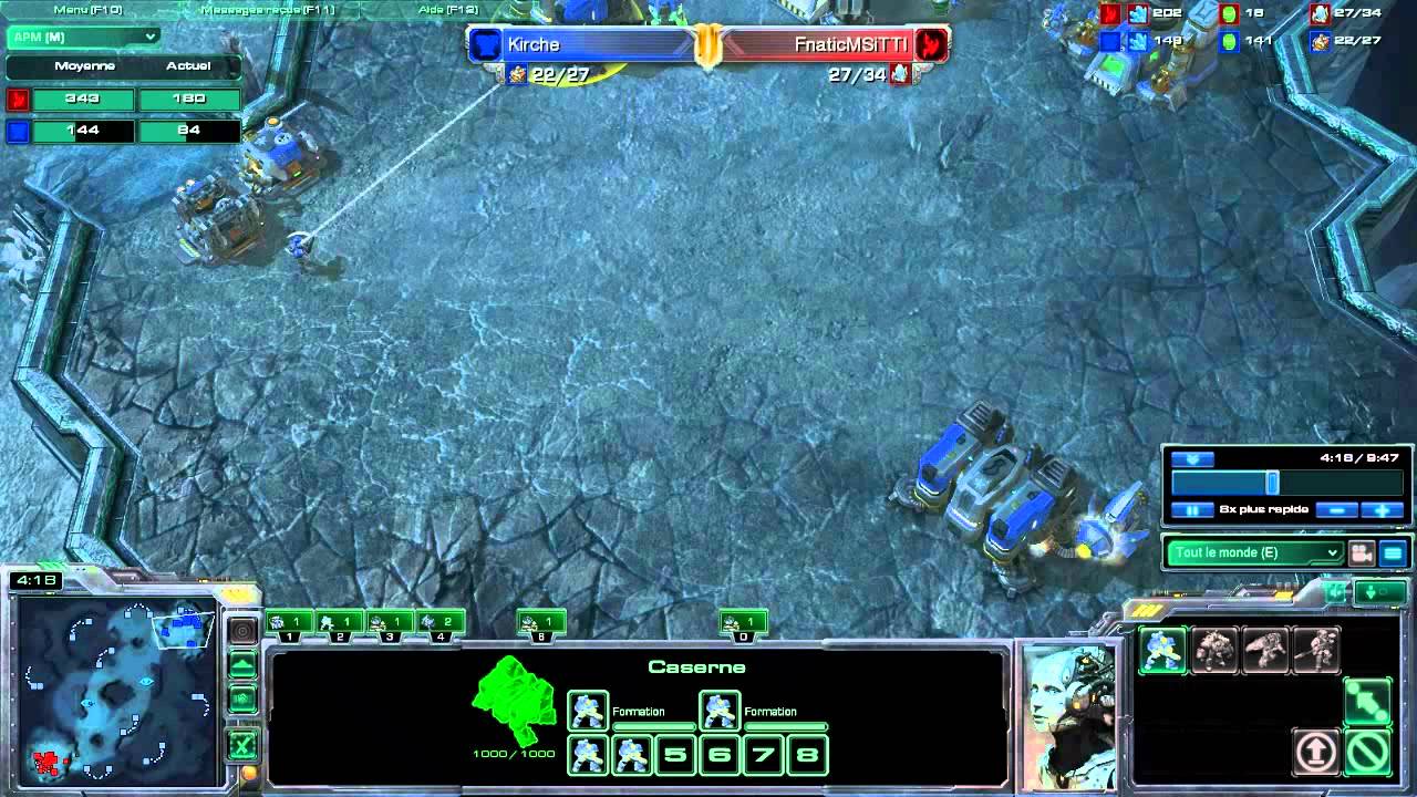 Starcraft2: Kirche(T) VS FnaticMSiTTI(P)