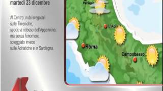 Il Meteo Del 23 Dicembre 2014