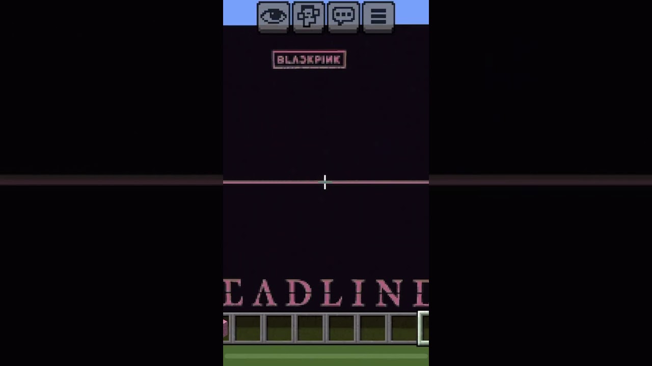 DEADLINE by BLACKPINK in Minecraft Pixel Art