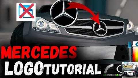 MERCEDES LOGO TUTORIAL ✅ | WITHOUT USING FLOATING APP | CAR PARKING MULTIPLAYER