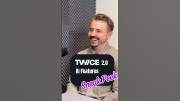 TWICE Commerce 2.0 AI Features Sneak Peek