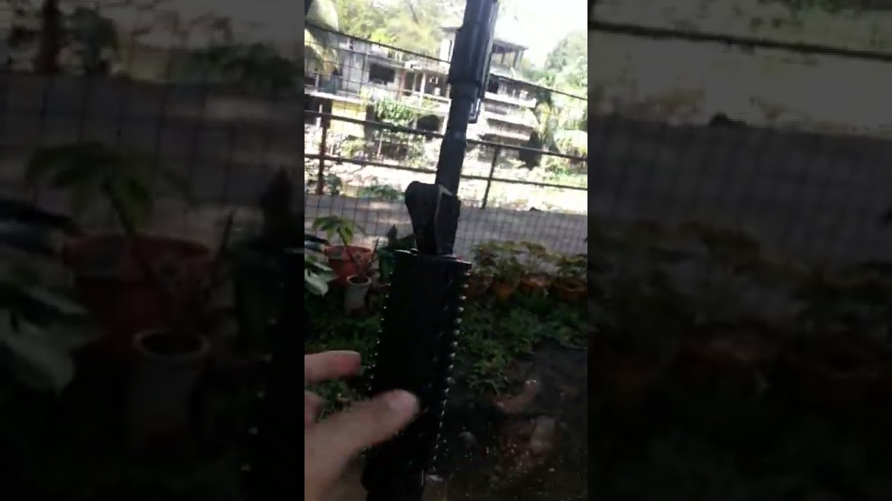 Testfire of my basic denatured alcohol gun.