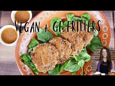Vegan & Gluten-Free FRITTERS | Pea & Carrot | AV Cooking Show + Bloopers