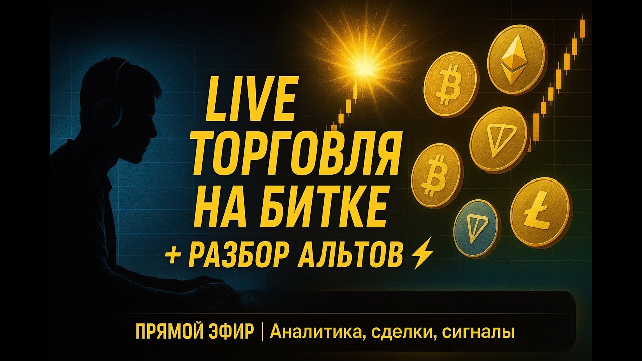 💥 ЖИВОЙ ТРЕЙДИНГ BTC | Стратегия FIBDIV + SMART MONEY | Разбор альткоинов