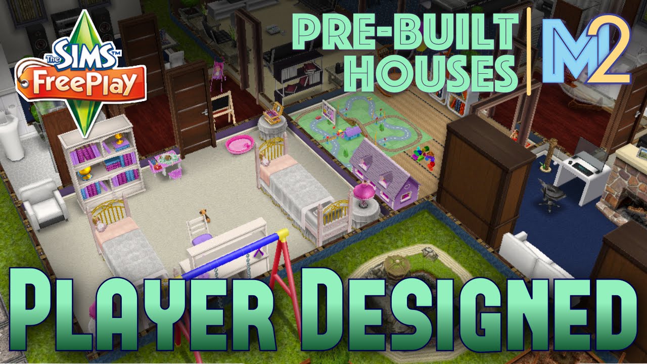 Sims FreePlay Player Designed House on Premium Ocean Lot (Review