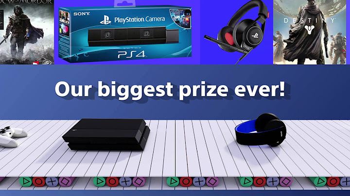 The BIGGEST PlayStation competition EVER. 65+ prizes to win!
