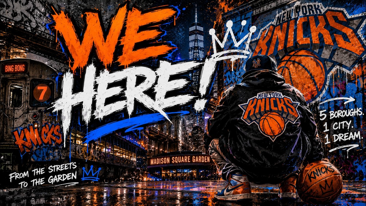 Guarda WE HERE! 🗽🏀 New York Knicks Anthem 2026 | Madison Square Garden NYC Hip Hop su YouTube Guarda WE HERE! 🗽🏀 New York Knicks Anthem 2026 | Madison Square Garden NYC Hip Hop su YouTube