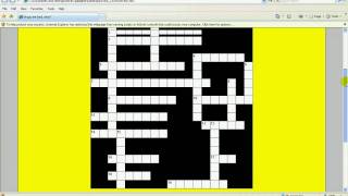 Saving your crossword as a htm file