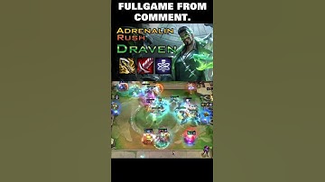 Adrenalin Rush Draven.EXE / TFT best comp - SET6.5 ranked meta