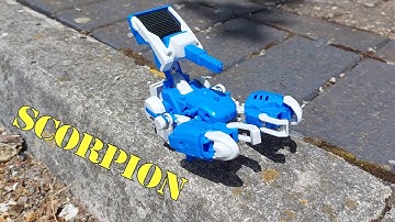 3 in 1 Solar Robot kit Scorpion