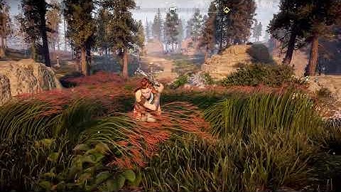 Horizon Zero Dawn (PC) - LOD and shimmering grass issues