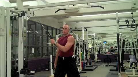 Self Made Exercise Index:  Cross-body Rope Extensions