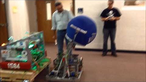 FRC Team 1584 shooter testing