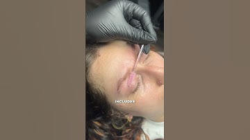Brow lamination 😍 #browlamination