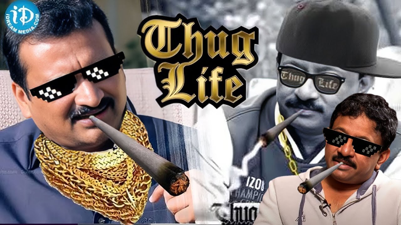 RGV & Bandla Ganesh Thug Life And Funny Moments   RGV Thug Life | iDream