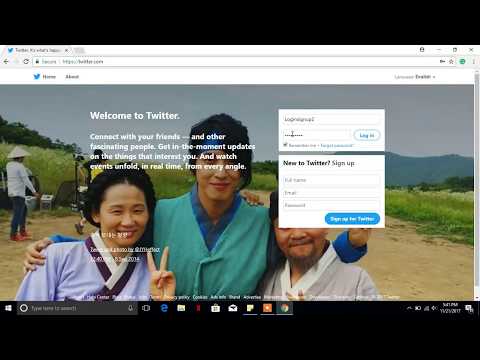 How to Login and Logout | Easy Twitter login and logout | Tutorial with audio