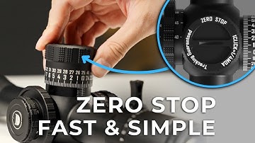How to Set the Zero Stop on the Upgraded Discoveryopt Scope (Fast & Simple!) #discoveryopt #zerostop