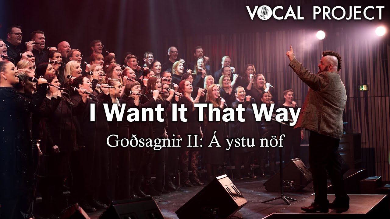 I Want It That Way - Goðsagnir II í Norðurljósum Hörpu 25. maí 2023