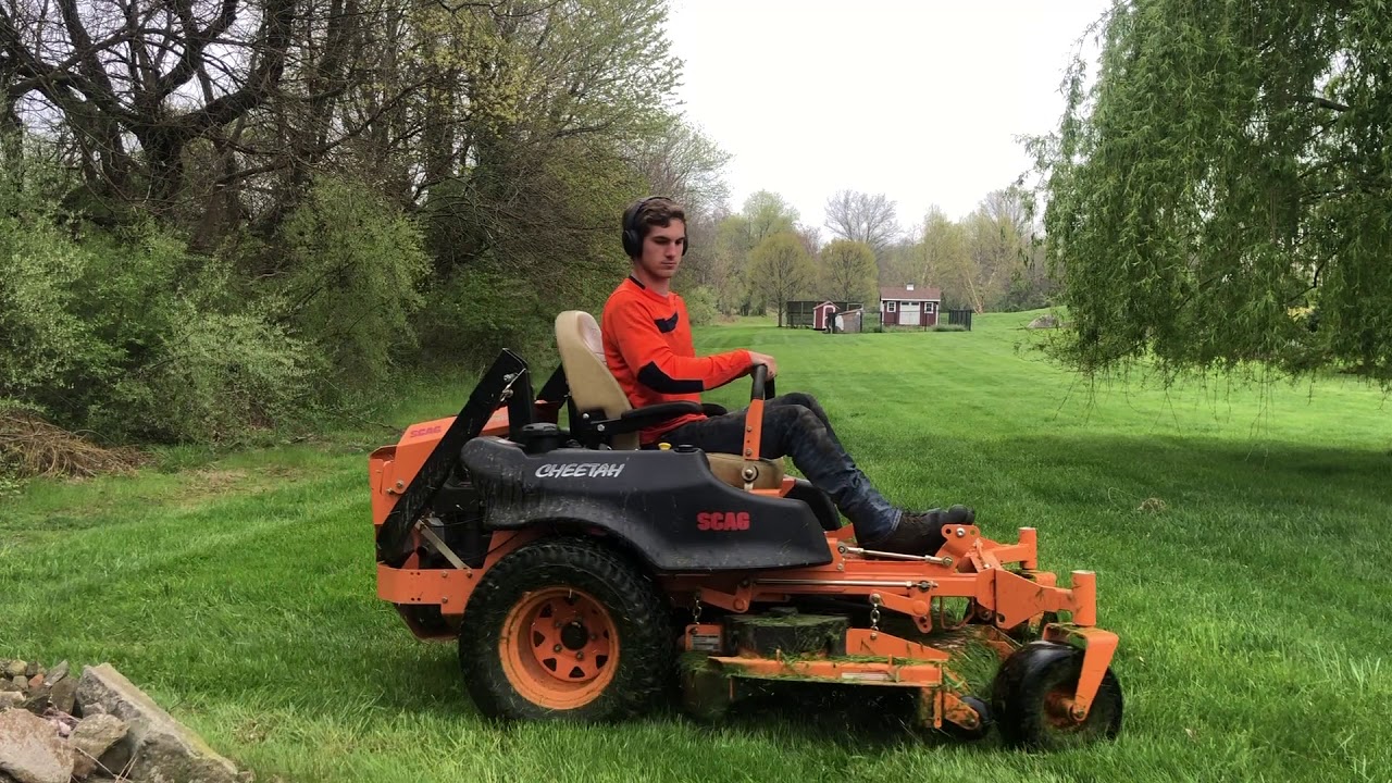 mowing-with-my-scag-cheetah-youtube