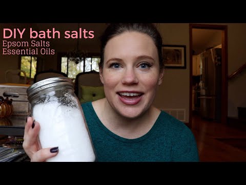 DIY Bath Salts | Epsom Salt and Essential Oils