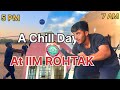 A chill day in my life at iim rohtak  volleyball ipl auction gym and more