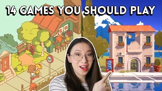 ASMR ✨ 14 Games I NEED You to Know About!  My FAV Free Demos From The Steam Next Fest