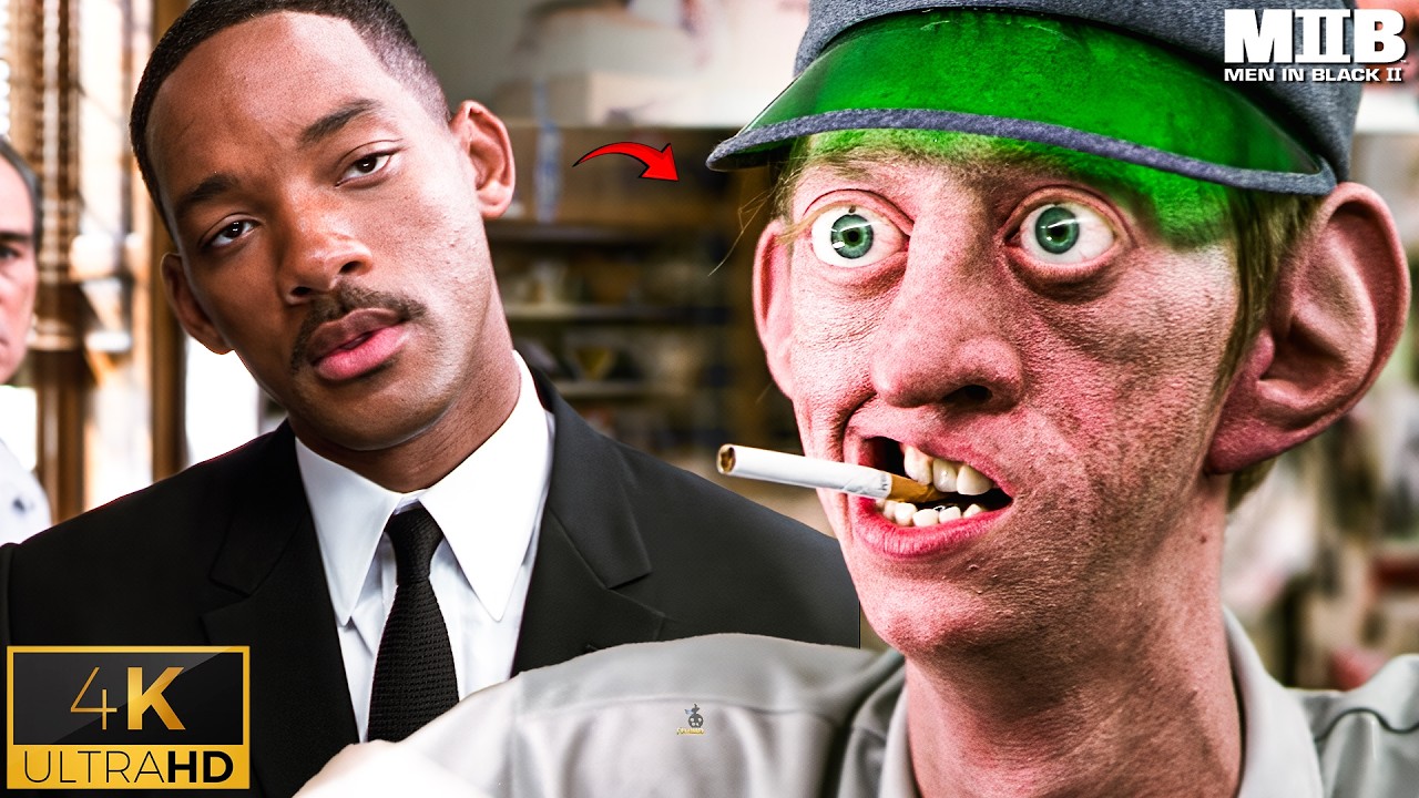 Secret Aliens Working Inside the Post Office | Men in Black II - YouTube