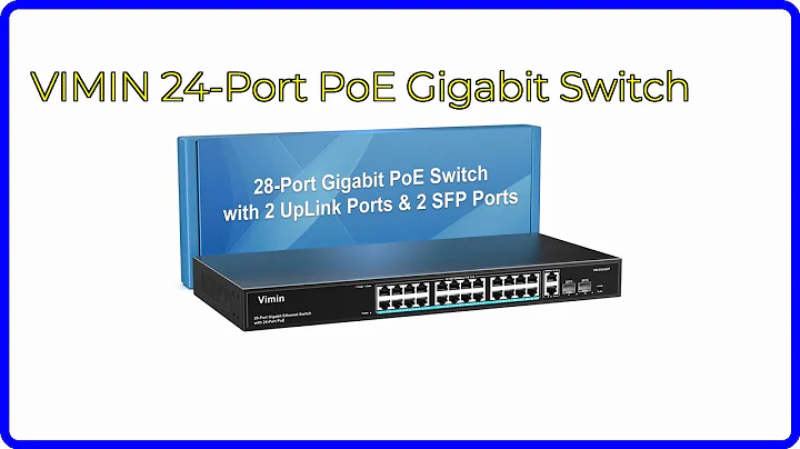 REVIEW (2025): VIMIN 24-Port PoE Gigabit Switch. First Look.