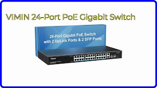 Review 2026 Vimin 24-Port Poe Gigabit Switch. First Look.