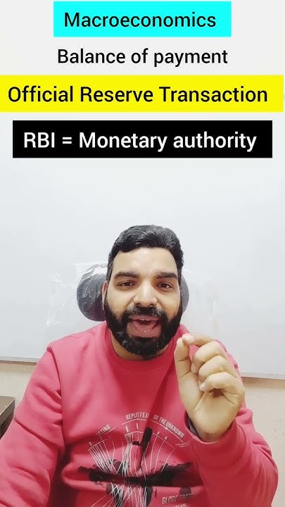 official-reserve-transactions-balance-of-payment-macroeconomics