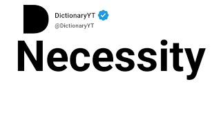 Necessity Antonyms | Opposite Words 