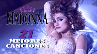 𝗠𝗔𝗗𝗢𝗡𝗡𝗔 🎧【 21 GRANDES ÉXITOS | MEJORES TEMAS 🔊 MIX CANCIONES COMPLETAS | Audio HD (HQ) 】